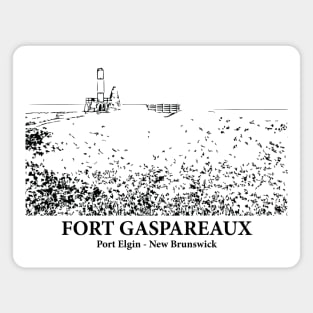 Fort Gaspareaux - Port Elgin NB Magnet